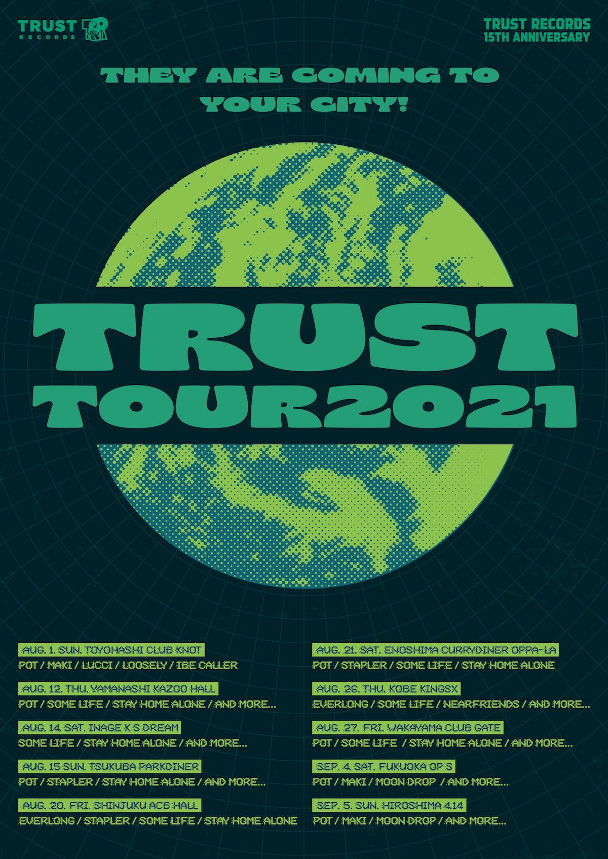 TRUST TOUR 2021 / POT Journey Tour