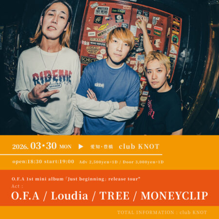 O.F.A 1st mini album 「Just beginning」 release tour”