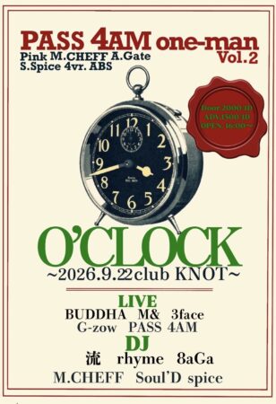 PASS 4AM one-man Vol.2「O’CLOCK」