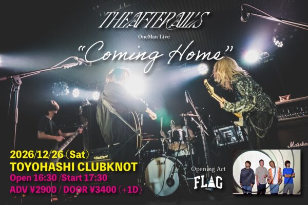 THE AFTER ALL’S ワンマンライブ “Coming Home”